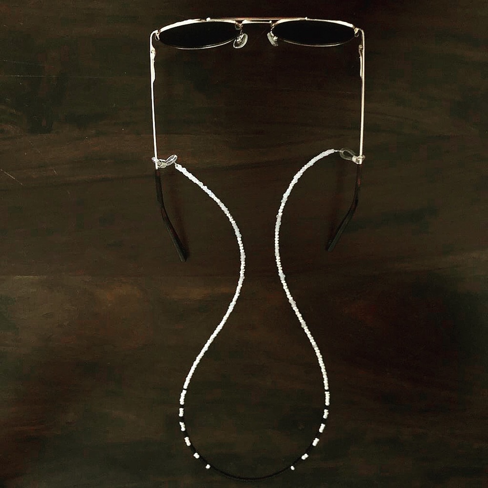 Handmade fresh & funky sunglass chains!
